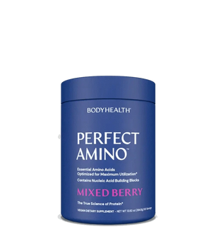 Buy BodyHealth Perfect Amino Powder - Mixed Berry 60 Servings at LiveHelfi