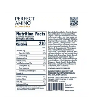 Buy BodyHealth Perfect Amino Bar Blondie at LiveHelfi