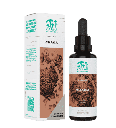 Buy KÄÄPÄ Mushrooms Organic Chaga Tincture 50ml at LiveHelfi
