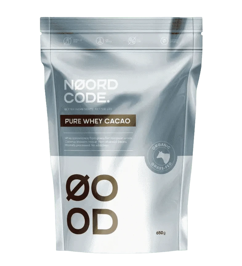 Buy NoordCode Organic Pure Whey Cacao at LiveHelfi