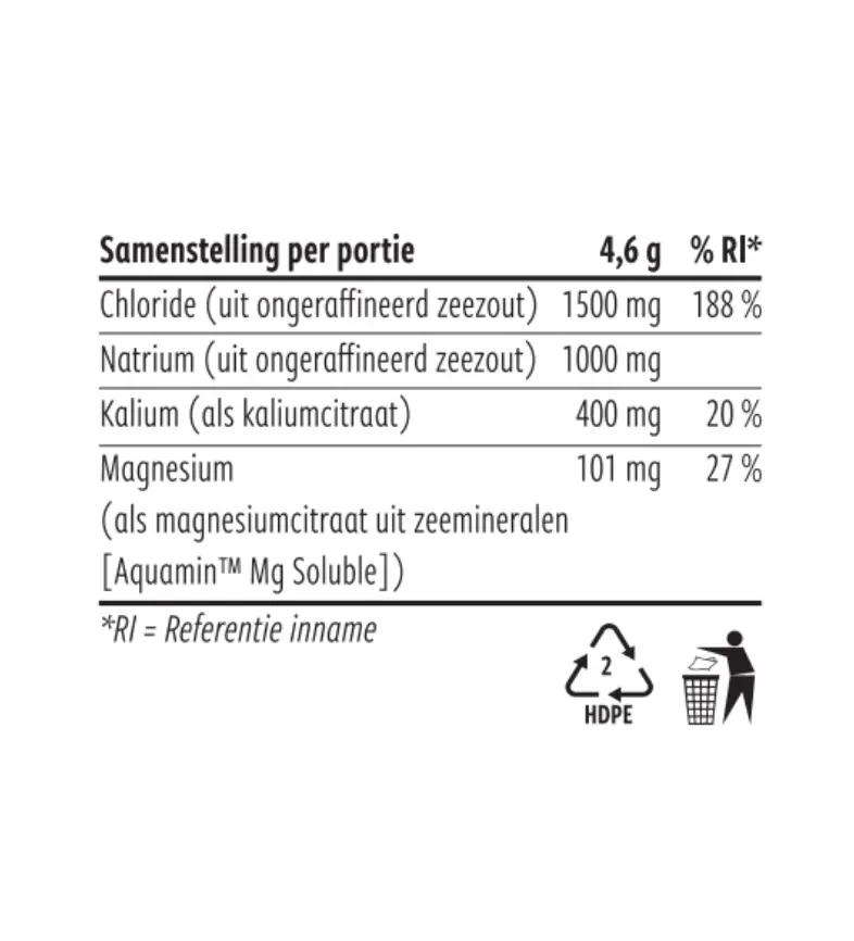 Buy NoordCode Performance Electrolytes Unflavoured Single Servings at LiveHelfi