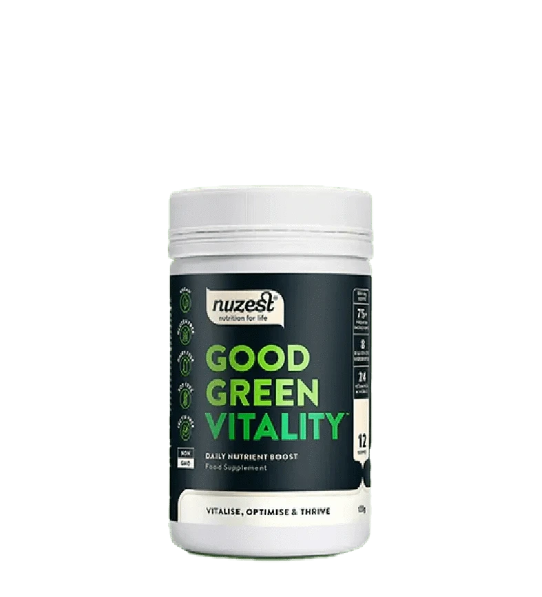 Buy Nuzest Good Green Vitality 120 gr at LiveHelfi