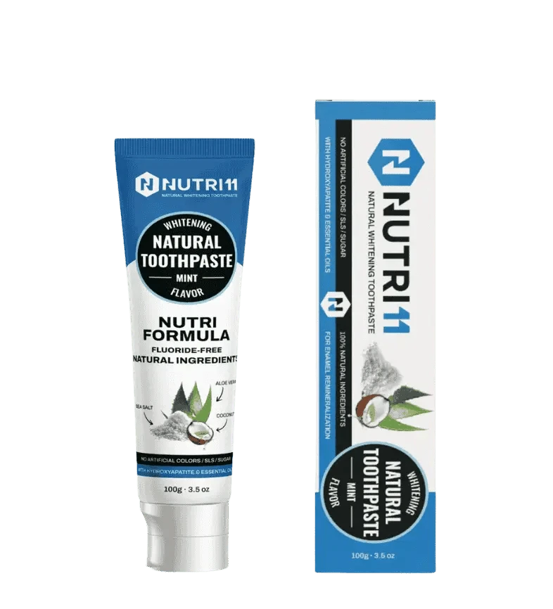 Buy Nutri11 Natural Toothpaste (Fluoride Free) at LiveHelfi