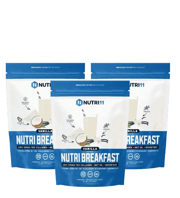 Buy Nutri11 NutriBreakfast Vanilla 3-Pack at LiveHelfi