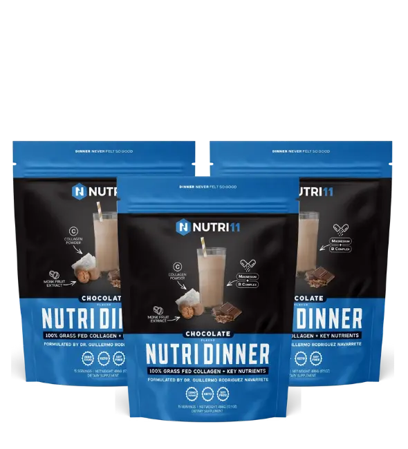 Buy Nutri11 NutriDinner Chocolate 3-Pack at LiveHelfi