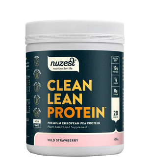 Buy Nuzest Clean Lean Protein Wild Strawberry 500 gr at LiveHelfi