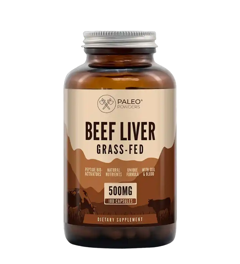 Buy Paleo Powders Grass-Fed Beef Liver Capsules at LiveHelfi